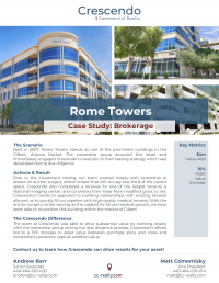 Crescendo - Rome Towers Case Study